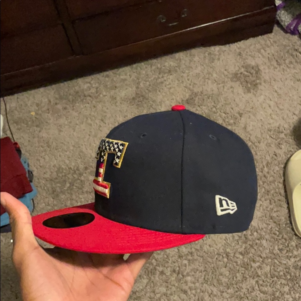 Texas Rangers fitted cap - Picture 3 of 5